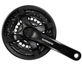 Shimano Pédalier Tourney CG Triple 24-34-42 170 mm ZW. -4 mm