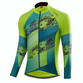 Chemise de cyclisme Loeffler manches longues Maillot de cyclisme M Bike L / s Shalerock - Vert