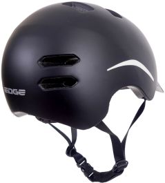 Edge Casque de vélo Urban E-bike Pedelec Medium (54-58cm) noir Marque de qualité NTA 8776 (cyclomoteur et speed pedelec)