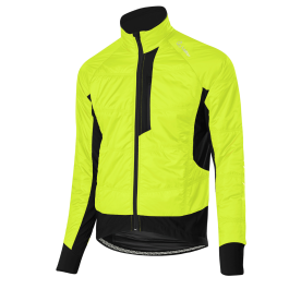 Veste cycliste Loeffler à manches longues M Bike ISO Jacket Hotbond ® PL60-Néon