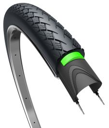 Edge Tire Metro Protect 28 x 1,50" / 40-622 mm noir avec réflexion