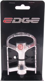 Ensemble de pédales Edge VTT/Trekking Luxury aluminium argent