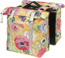 Basil Bloom Field Double Bicycle Sac, étanche, jaune miel, 35L