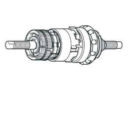 Hub à l'intérieur de SG-3C40 Nexus 3V REMNAAF 175 mm gris