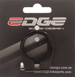 Collier de serrage pour tige de selle ø31,8 aluminium avec vis à six pans creux - noir