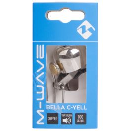 M-Wave Bella C-Yell Mini cloche cuivre/argent, diamètre 30mm