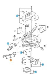 Shimano Boulon de réglage du câble Nexus 7 manette de vitesse y61w98030