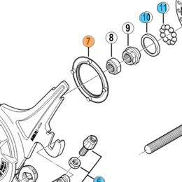 Shimano Remplissage Rollerbrake 4-Nocks Y75p17000 par 10 pièces